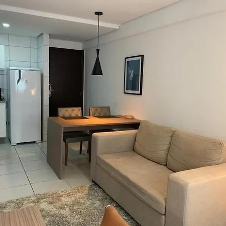 Flat Ao Lado Do Rio Mar No Edf Beach Class Excelsior Por Yolo Recife Habitación foto